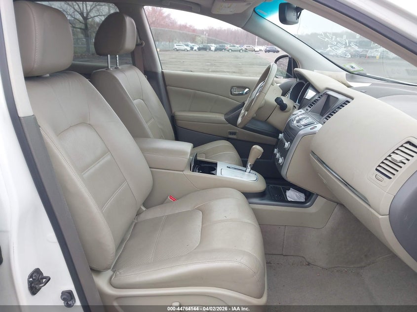 2012 Nissan Murano VIN JN8AZ1MW2CW223614 IAAI salvage auction — LEFT & RIGHT, Salvage (New Jersey), sold $25 on 2026-07-27 (photo 5)