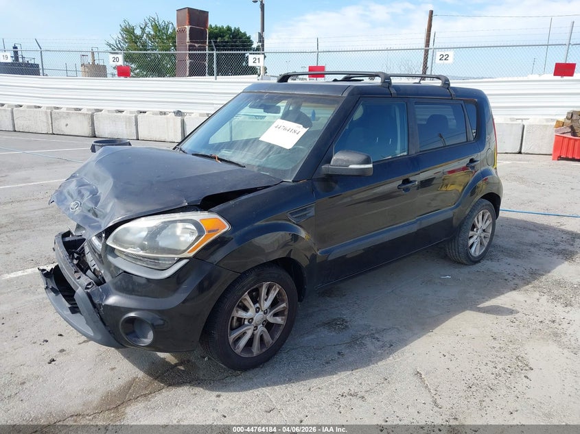 2012 Kia Soul VIN KNDJT2A65C7744134 IAAI salvage auction — FRONT & REAR, Wait Title, sold $550 on 2026-07-08 (photo 2)