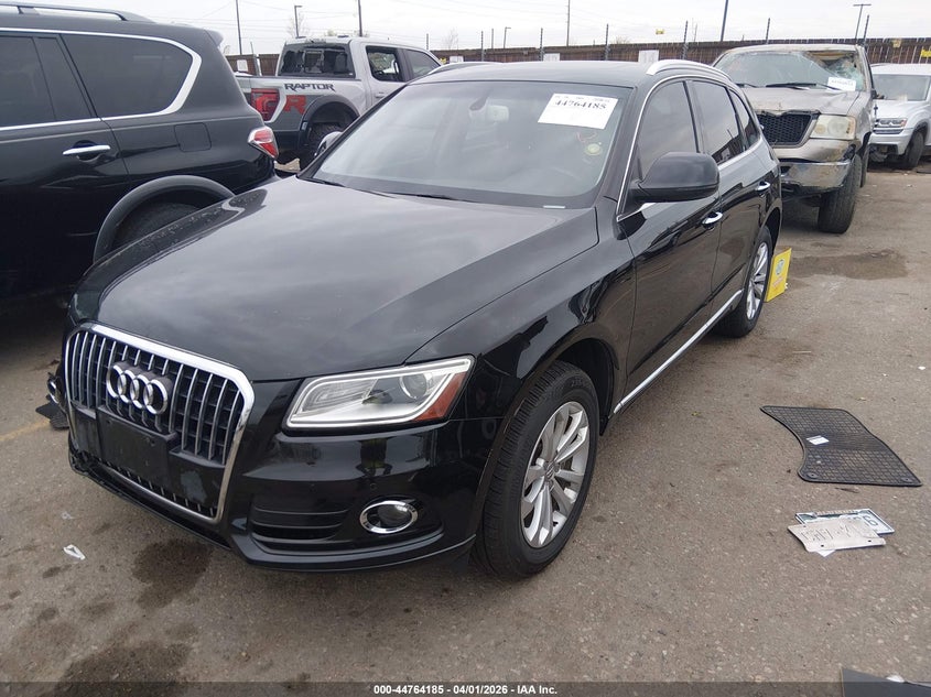 2015 Audi Q5 VIN WA1LFAFP1FA020485 IAAI salvage auction — RIGHT FRONT, Salvage (Colorado), sold $1,250 on 2026-07-07 (photo 2)