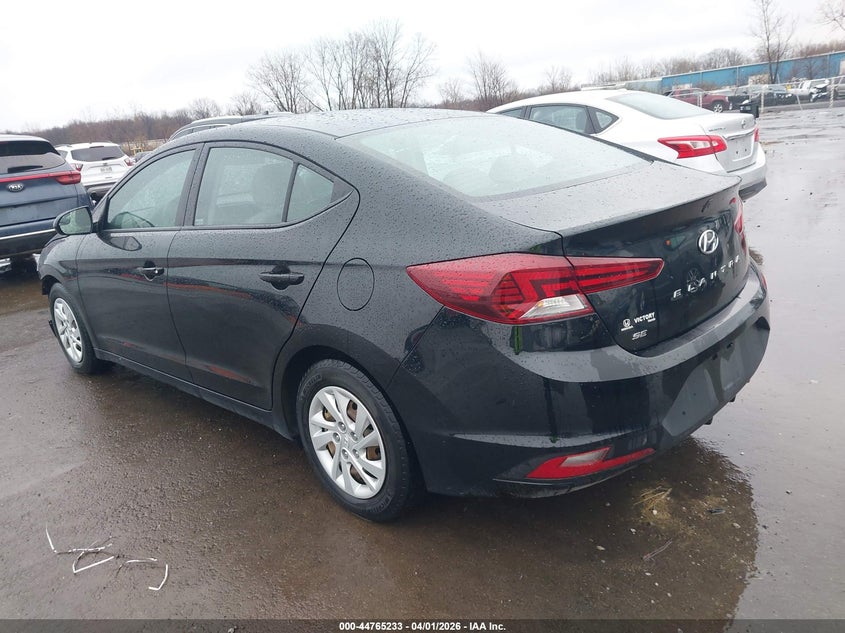 2019 Hyundai Elantra VIN 5NPD74LF7KH452392 IAAI salvage auction — FRONT END, Wait Title, sold $1,300 on 2026-07-19 (photo 3)