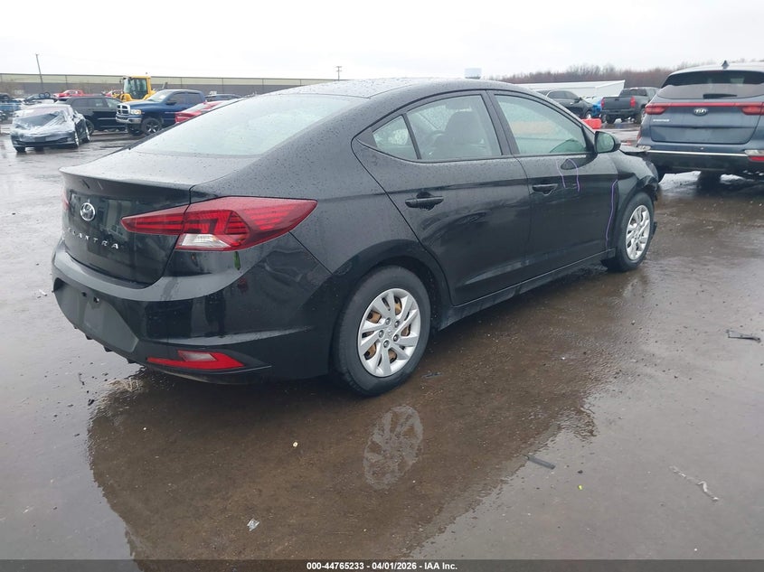 2019 Hyundai Elantra VIN 5NPD74LF7KH452392 IAAI salvage auction — FRONT END, Wait Title, sold $1,300 on 2026-07-19 (photo 4)