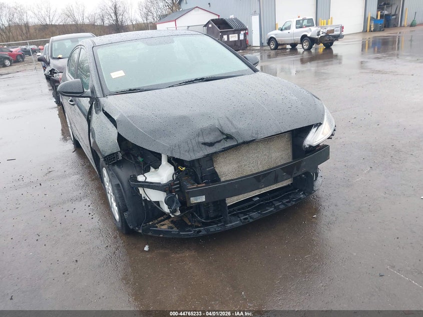 2019 Hyundai Elantra VIN 5NPD74LF7KH452392 IAAI salvage auction — FRONT END, Wait Title, sold $1,300 on 2026-07-19 (photo 6)