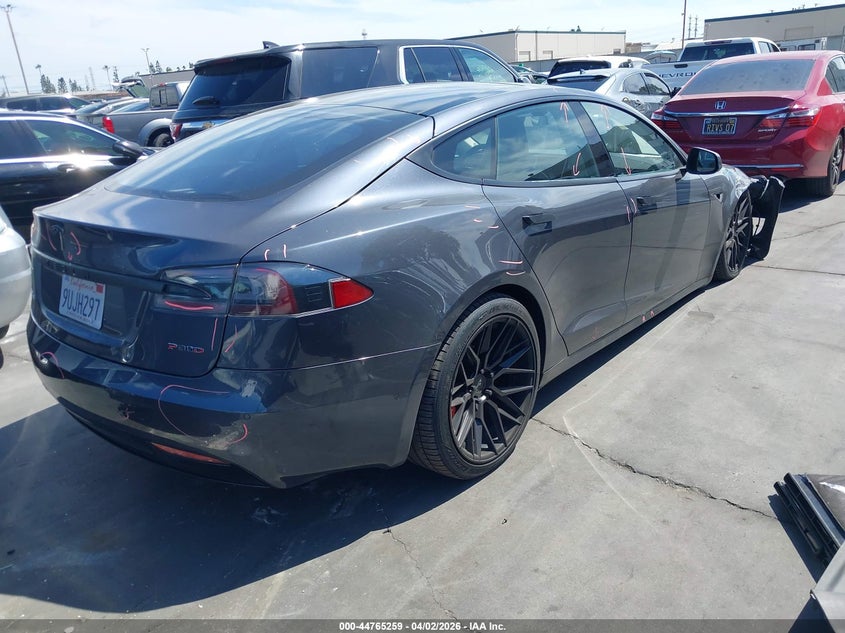 2016 Tesla Model s VIN 5YJSA1E41GF157376 IAAI salvage auction — FRONT END, Wait Title, sold $4,750 on 2026-07-15 (photo 4)