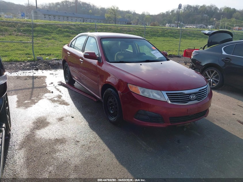 2010 Kia Optima VIN KNAGG4A87A5450820 IAAI salvage auction — SIDE, Salvage (Missouri), sold $100 on 2026-07-21 (photo 1)