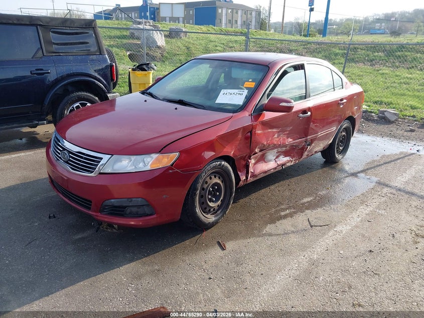 2010 Kia Optima VIN KNAGG4A87A5450820 IAAI salvage auction — SIDE, Salvage (Missouri), sold $100 on 2026-07-21 (photo 2)