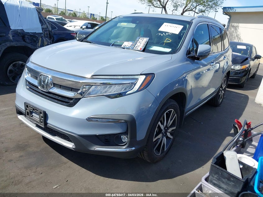 2022 Honda Pilot VIN 5FNYF5H64NB029131 IAAI salvage auction — SIDE, Wait Title, sold $13,550 on 2026-07-31 (photo 2)