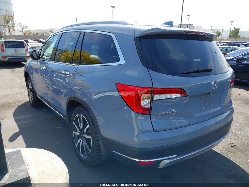 2022 Honda Pilot VIN 5FNYF5H64NB029131 IAAI salvage auction — SIDE, Wait Title, sold $13,550 on 2026-07-31 (photo 3)