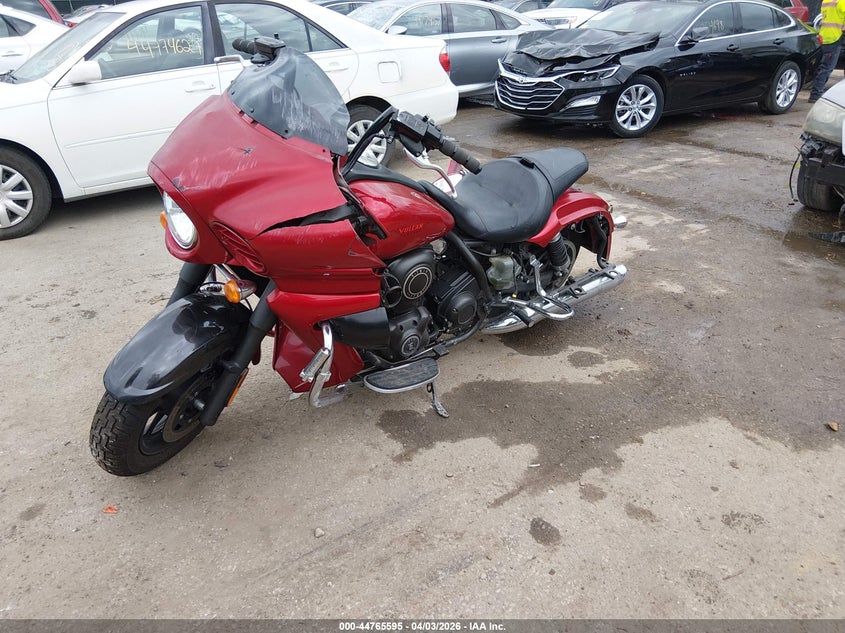 2011 Kawasaki Vulcan VIN JKBVNRJ17BA001135 IAAI salvage auction — ROLLOVER, Salvage (Missouri), sold $500 on 2026-07-08 (photo 2)