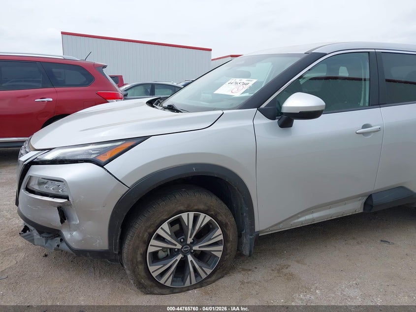 2023 Nissan Rogue VIN 5N1BT3BA5PC741515 IAAI salvage auction — LEFT FRONT, Original (Texas), sold $7,300 on 2026-07-28 (photo 6)