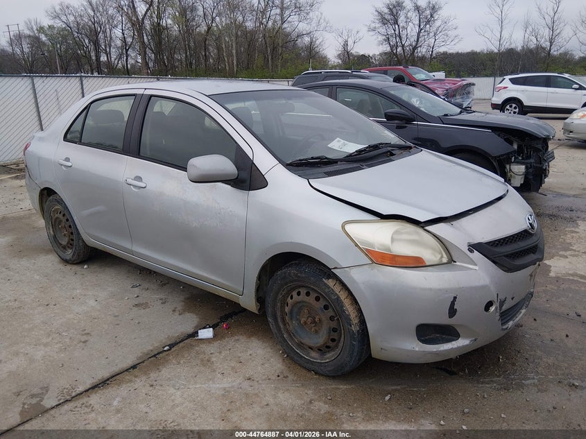 2007 Toyota Yaris VIN JTDBT923971031957 IAAI salvage auction — LEFT FRONT, Salvage (Texas), sold $325 on 2026-07-28 (photo 1)
