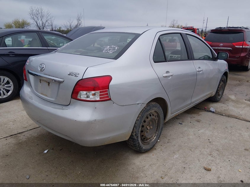 2007 Toyota Yaris VIN JTDBT923971031957 IAAI salvage auction — LEFT FRONT, Salvage (Texas), sold $325 on 2026-07-28 (photo 4)