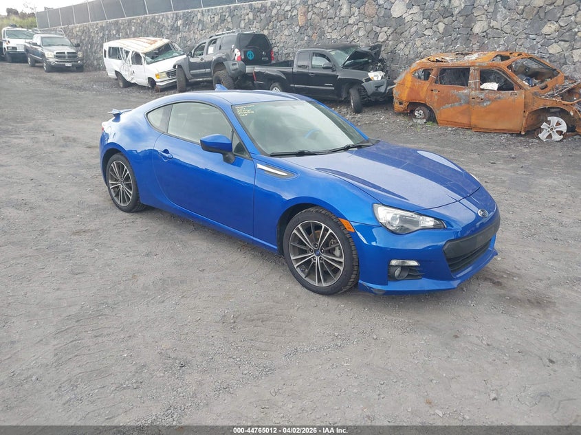 2015 Subaru Brz VIN JF1ZCAC19F9603709 IAAI salvage auction — WATER/FLOOD, Wait Title, sold $475 on 2026-07-28 (photo 1)