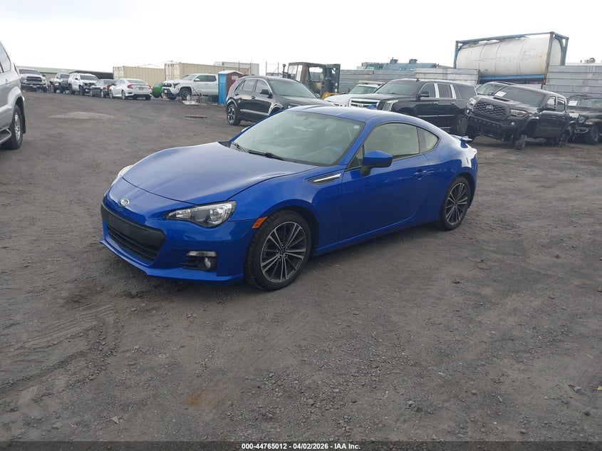2015 Subaru Brz VIN JF1ZCAC19F9603709 IAAI salvage auction — WATER/FLOOD, Wait Title, sold $475 on 2026-07-28 (photo 2)