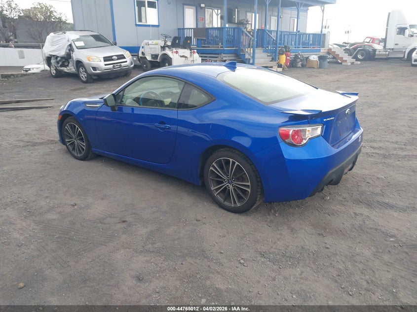 2015 Subaru Brz VIN JF1ZCAC19F9603709 IAAI salvage auction — WATER/FLOOD, Wait Title, sold $475 on 2026-07-28 (photo 3)