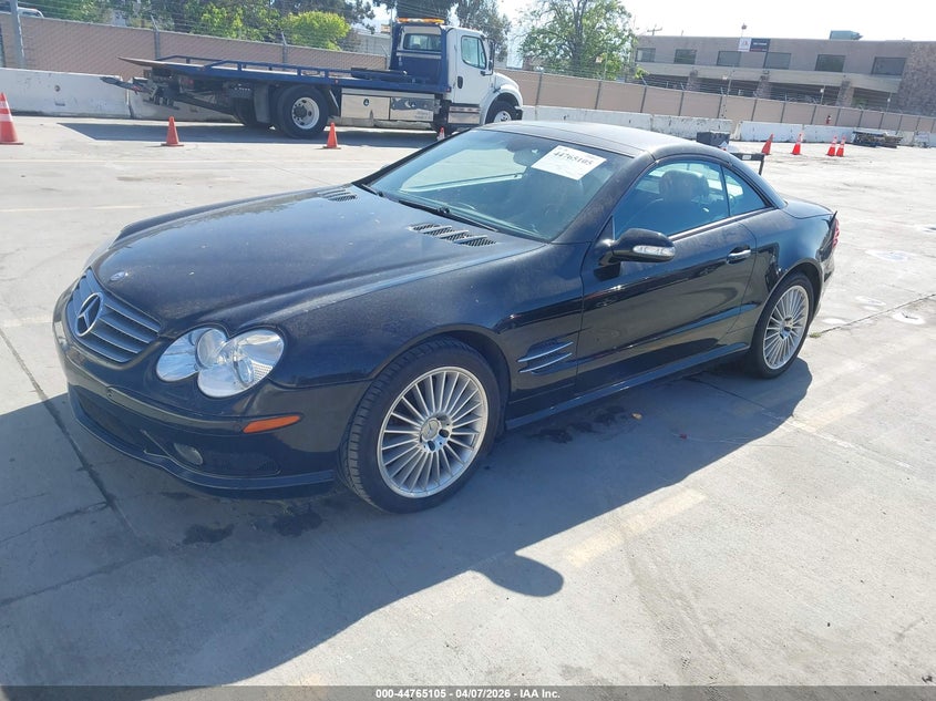 2003 Mercedes-benz Sl-class VIN WDBSK75F33F033437 IAAI salvage auction — WATER/FLOOD, Salvage (California), sold $2,150 on 2026-07-29 (photo 2)