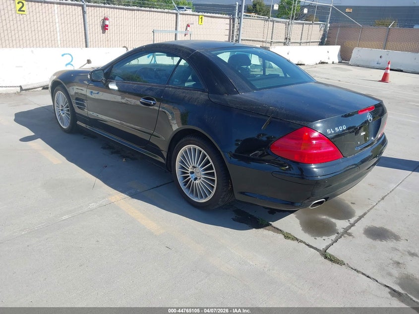 2003 Mercedes-benz Sl-class VIN WDBSK75F33F033437 IAAI salvage auction — WATER/FLOOD, Salvage (California), sold $2,150 on 2026-07-29 (photo 3)