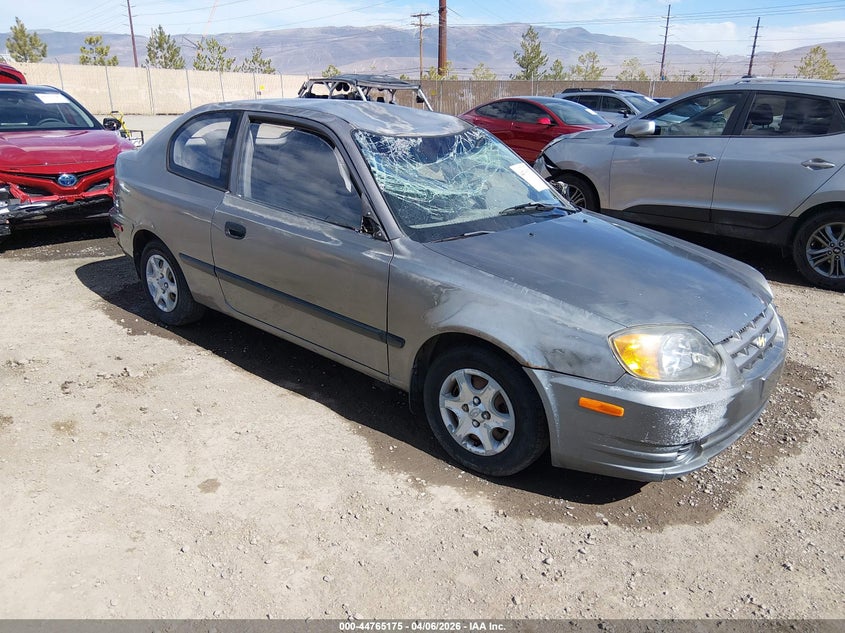 2003 Hyundai Accent VIN KMHCF35C93U270269 IAAI salvage auction — ROOF, Salvage (Nevada), sold $25 on 2026-07-31 (photo 1)