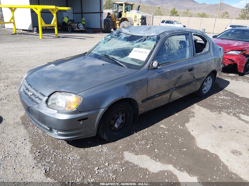 2003 Hyundai Accent VIN KMHCF35C93U270269 IAAI salvage auction — ROOF, Salvage (Nevada), sold $25 on 2026-07-31 (photo 2)