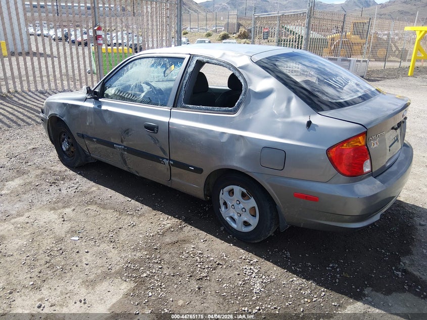 2003 Hyundai Accent VIN KMHCF35C93U270269 IAAI salvage auction — ROOF, Salvage (Nevada), sold $25 on 2026-07-31 (photo 3)