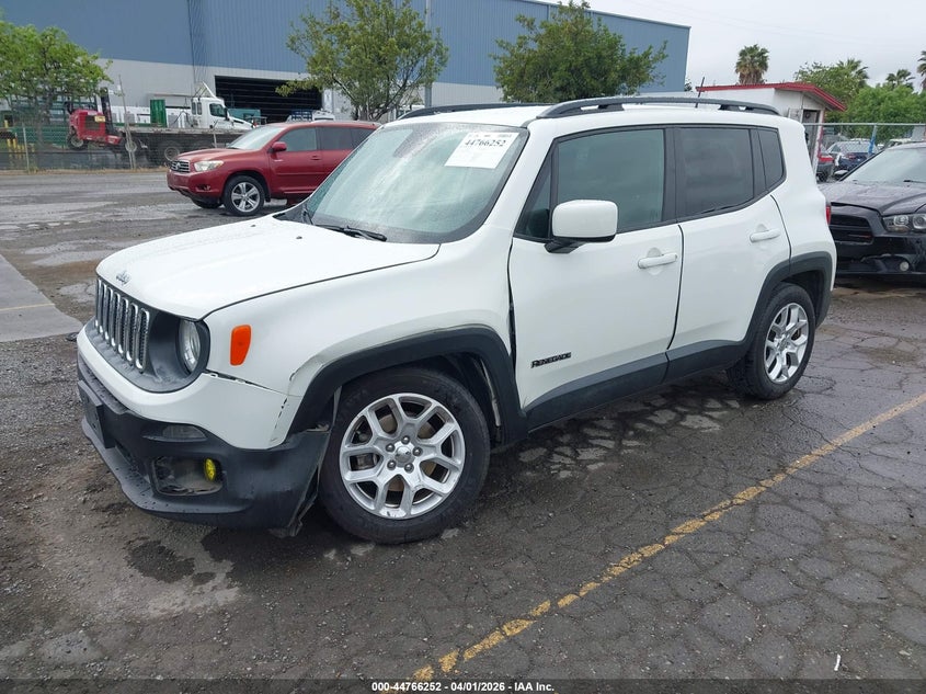 2018 Jeep Renegade VIN ZACCJABB3JPH05434 IAAI salvage auction — LEFT FRONT, Wait Title, sold $2,350 on 2026-07-20 (photo 2)