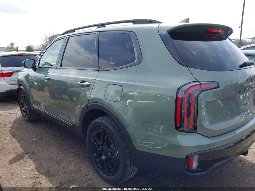 2025 Kia Telluride VIN 5XYP3DGC1SG634962 IAAI salvage auction — FRONT END, Wait Title, sold $17,300 on 2026-07-16 (photo 3)
