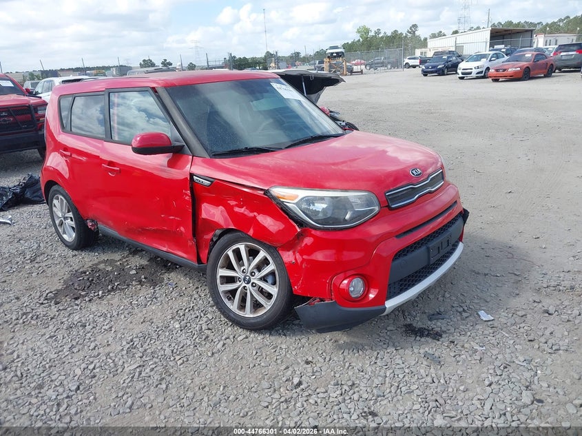 2017 Kia Soul VIN KNDJP3A54H7444657 IAAI salvage auction — RIGHT SIDE, Wait Title, sold $800 on 2026-07-10 (photo 1)