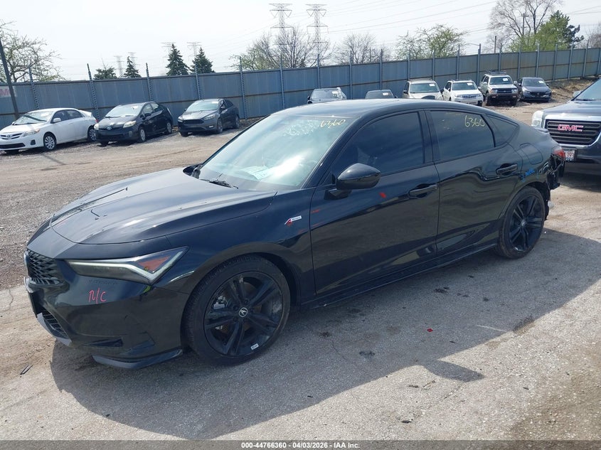 2026 Acura Integra VIN 19UDE4H39TA012561 IAAI salvage auction — REAR END, Wait Title, sold $7,200 on 2026-07-13 (photo 2)