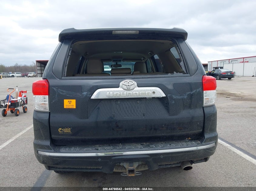 2011 Toyota 4runner VIN JTEZU5JR3B5032772 IAAI salvage auction — REAR END, Clear (Indiana), sold $4,900 on 2026-07-23 (photo 6)
