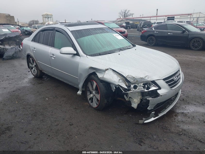 2010 Hyundai Sonata VIN 5NPEU4AC7AH620746 IAAI salvage auction — RIGHT FRONT, Salvage (New Jersey), sold $550 on 2026-07-20 (photo 1)