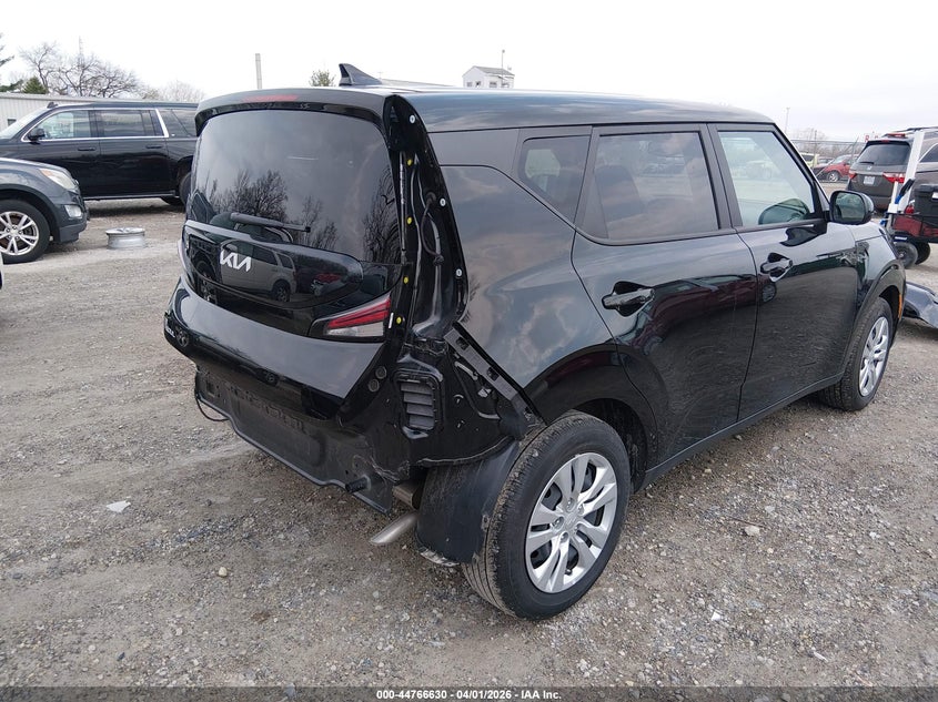 2025 Kia Soul VIN KNDJ23AU9S7949672 IAAI salvage auction — REAR END, Wait Title, sold $5,425 on 2026-07-14 (photo 4)