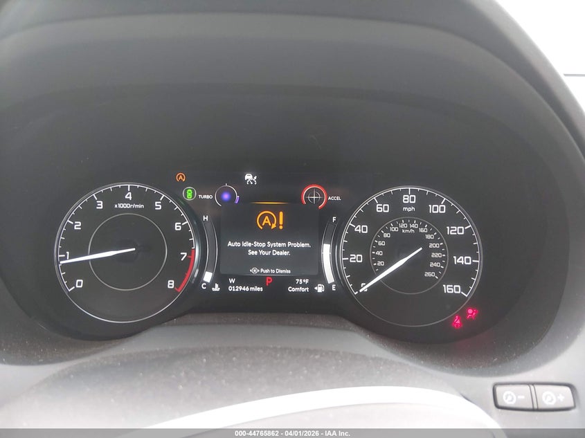 2023 Acura Rdx VIN 5J8TC2H32PL020579 IAAI salvage auction — RIGHT FRONT, Original (Texas), sold $13,000 on 2026-07-22 (photo 7)