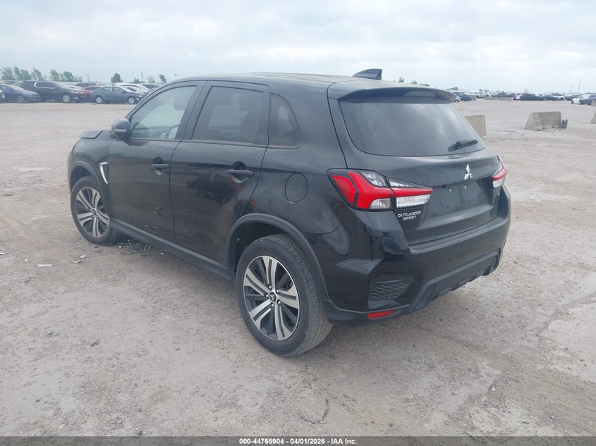 2022 Mitsubishi Outlander VIN JA4APVAU9NU019736 IAAI salvage auction — FRONT END, Salvage (Texas), sold $4,150 on 2026-07-15 (photo 3)