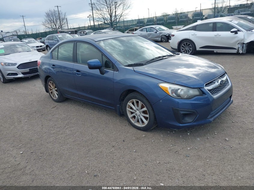 2013 Subaru Impreza VIN JF1GJAC61DH018828 IAAI salvage auction — ELECTRICAL, Salvage (Texas), sold $325 on 2026-07-31 (photo 1)
