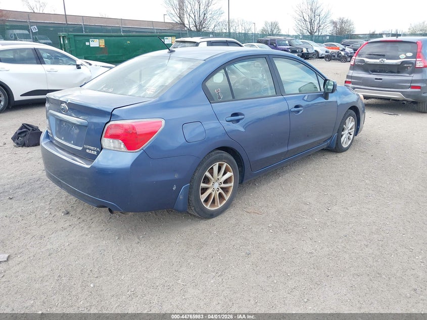 2013 Subaru Impreza VIN JF1GJAC61DH018828 IAAI salvage auction — ELECTRICAL, Salvage (Texas), sold $325 on 2026-07-31 (photo 4)