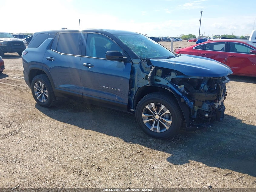 2026 Chevrolet Equinox VIN 3GNAXHEG4TL294585 IAAI salvage auction — FRONT END, Salvage Title, sold $9,250 on 2026-07-29 (photo 1)