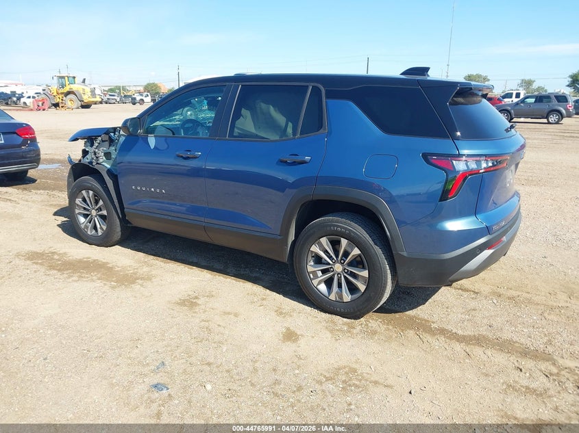 2026 Chevrolet Equinox VIN 3GNAXHEG4TL294585 IAAI salvage auction — FRONT END, Salvage Title, sold $9,250 on 2026-07-29 (photo 3)