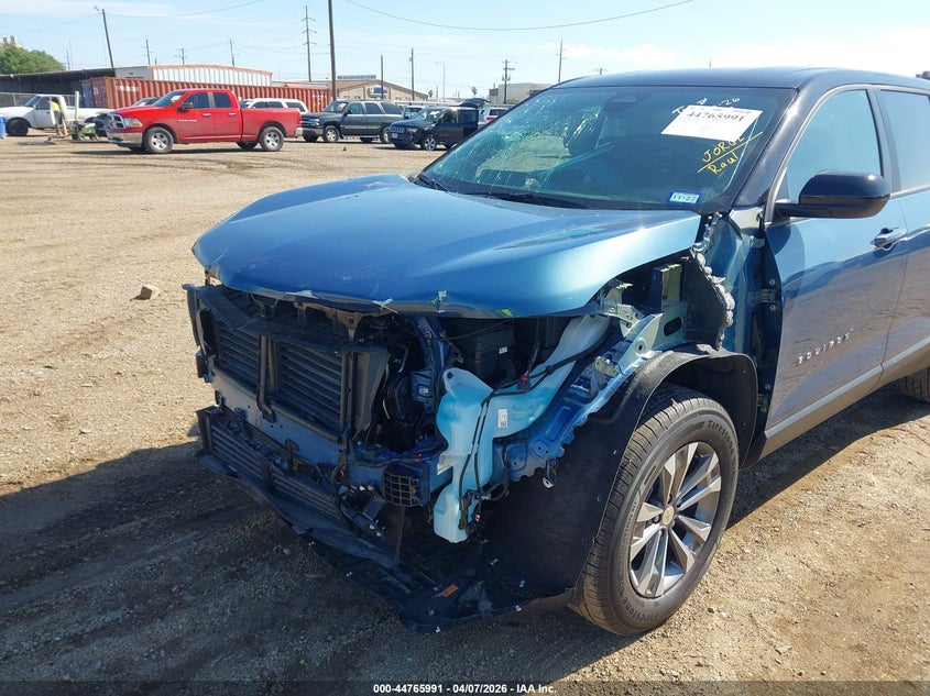 2026 Chevrolet Equinox VIN 3GNAXHEG4TL294585 IAAI salvage auction — FRONT END, Salvage Title, sold $9,250 on 2026-07-29 (photo 6)