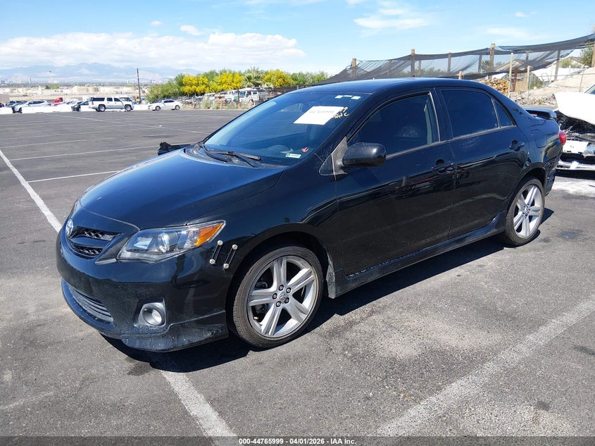 2013 Toyota Corolla VIN 5YFBU4EE8DP114882 IAAI salvage auction — REAR END, Salvage (Nevada), sold $2,750 on 2026-07-17 (photo 2)