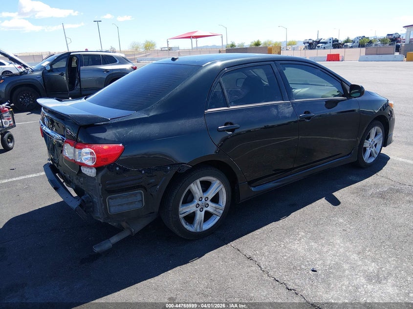 2013 Toyota Corolla VIN 5YFBU4EE8DP114882 IAAI salvage auction — REAR END, Salvage (Nevada), sold $2,750 on 2026-07-17 (photo 4)