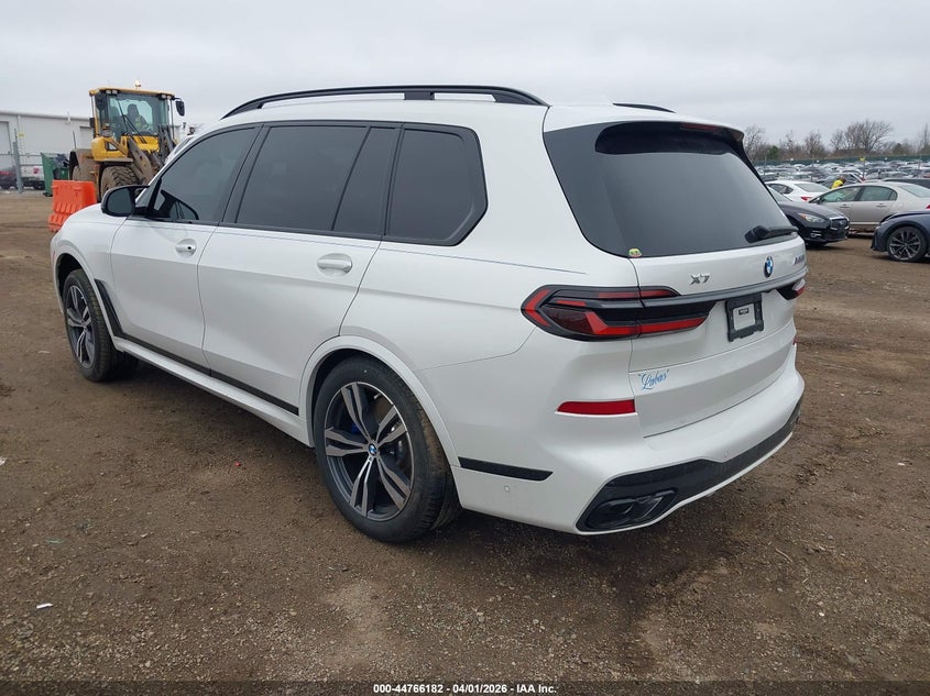 2024 BMW X7 VIN 5UX33EM09R9S86174 IAAI salvage auction — RIGHT FRONT, Salvage (Illinois), sold $44,500 on 2026-07-06 (photo 3)