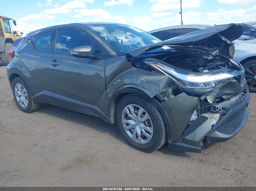 2021 Toyota C-hr VIN NMTKHMBX1MR136285 IAAI salvage auction — FRONT END, Wait Title, sold $5,350 on 2026-07-14 (photo 1)