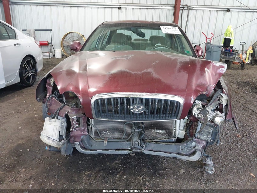 2005 Hyundai Sonata VIN KMHWF35H15A144551 IAAI salvage auction — FRONT END, Clear (Virginia), sold $325 on 2026-07-09 (photo 6)