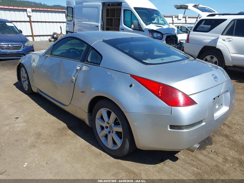 2004 Nissan 350z VIN JN1AZ34D34T152922 IAAI salvage auction — LEFT & RIGHT, Salvage (Texas), sold $525 on 2026-07-28 (photo 3)