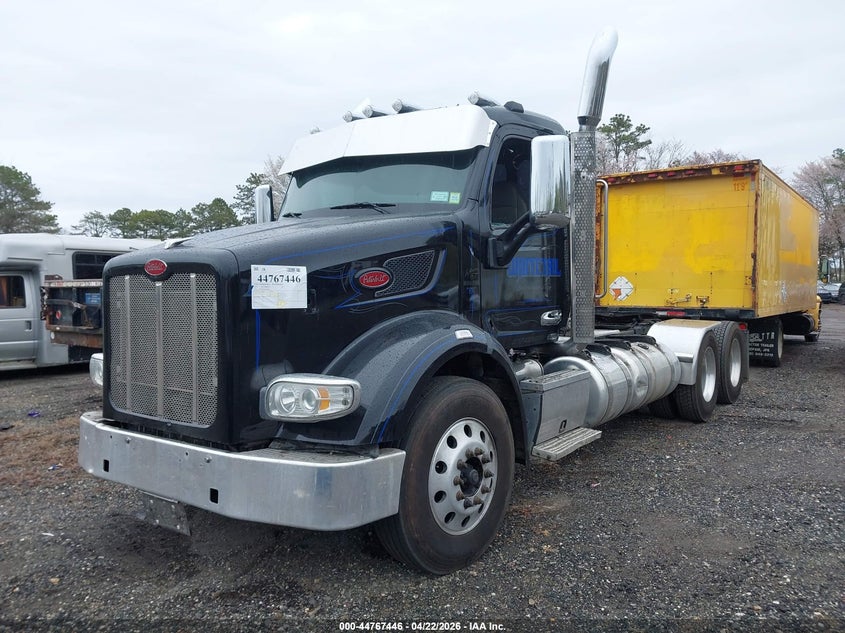 2015 Peterbilt 567 VIN 1XPCDP0X4FD308988 IAAI salvage auction — Burn Interior, Mv-907A (New York), sold $8,350 on 2026-07-07 (photo 2)