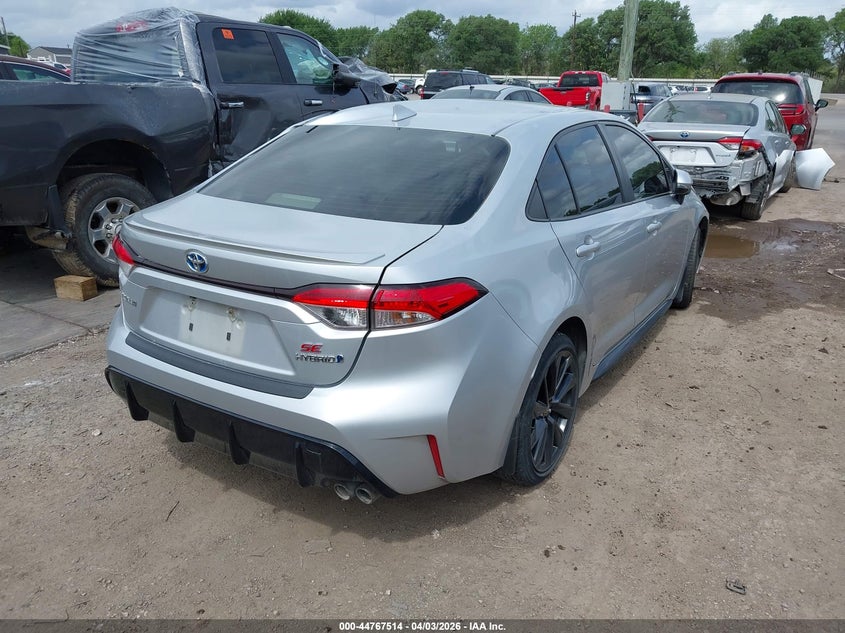 2023 Toyota Corolla VIN JTDBCMFE5P3009067 IAAI salvage auction — SIDE, Wait Title, sold $825 on 2026-07-28 (photo 4)