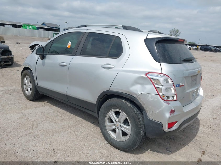 2021 Chevrolet Trax VIN KL7CJLSB5MB334123 IAAI salvage auction — FRONT END, Wait Title, sold $600 on 2026-07-08 (photo 3)