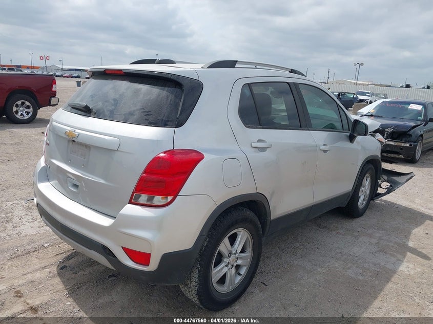 2021 Chevrolet Trax VIN KL7CJLSB5MB334123 IAAI salvage auction — FRONT END, Wait Title, sold $600 on 2026-07-08 (photo 4)