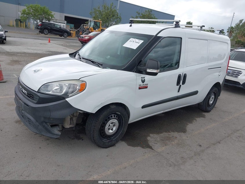 2020 Ram Promaster city VIN ZFBHRFAB7L6R47987 IAAI salvage auction — LEFT FRONT, Wait Title, sold $1,400 on 2026-07-20 (photo 2)