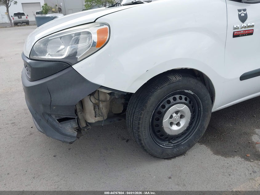 2020 Ram Promaster city VIN ZFBHRFAB7L6R47987 IAAI salvage auction — LEFT FRONT, Wait Title, sold $1,400 on 2026-07-20 (photo 6)