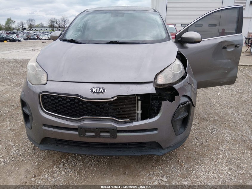 2017 Kia Sportage VIN KNDPM3ACXH7235490 IAAI salvage auction — UNKNOWN, Salvage (Missouri), sold $2,050 on 2026-07-13 (photo 6)